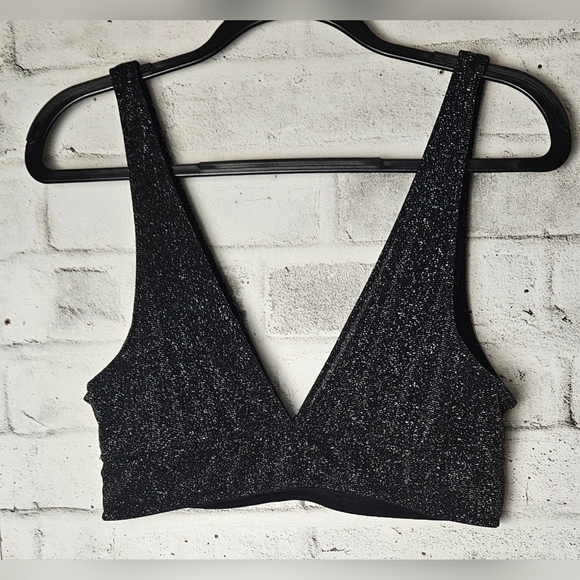 La Senza Black Glitter Bralette - Picture 2 of 13